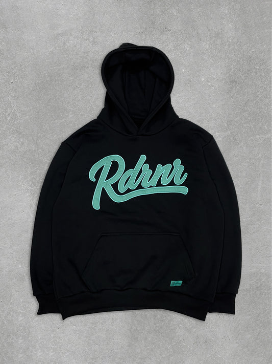 Script Hoodie - Teal
