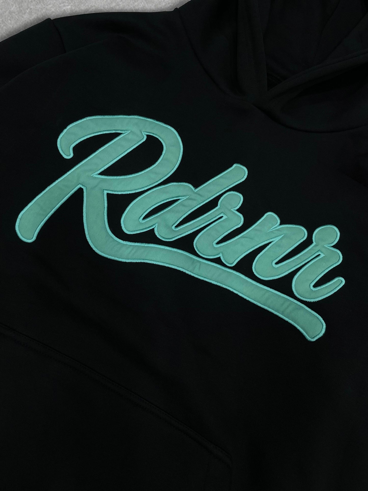 Script Hoodie - Teal