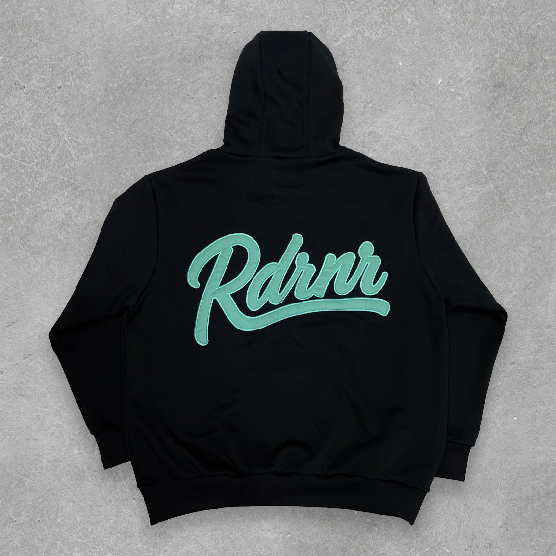 Script Hoodie - Teal